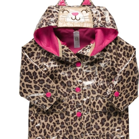 Carter's Jackets & Coats Carters Toddler Girls Leopard Cat Print